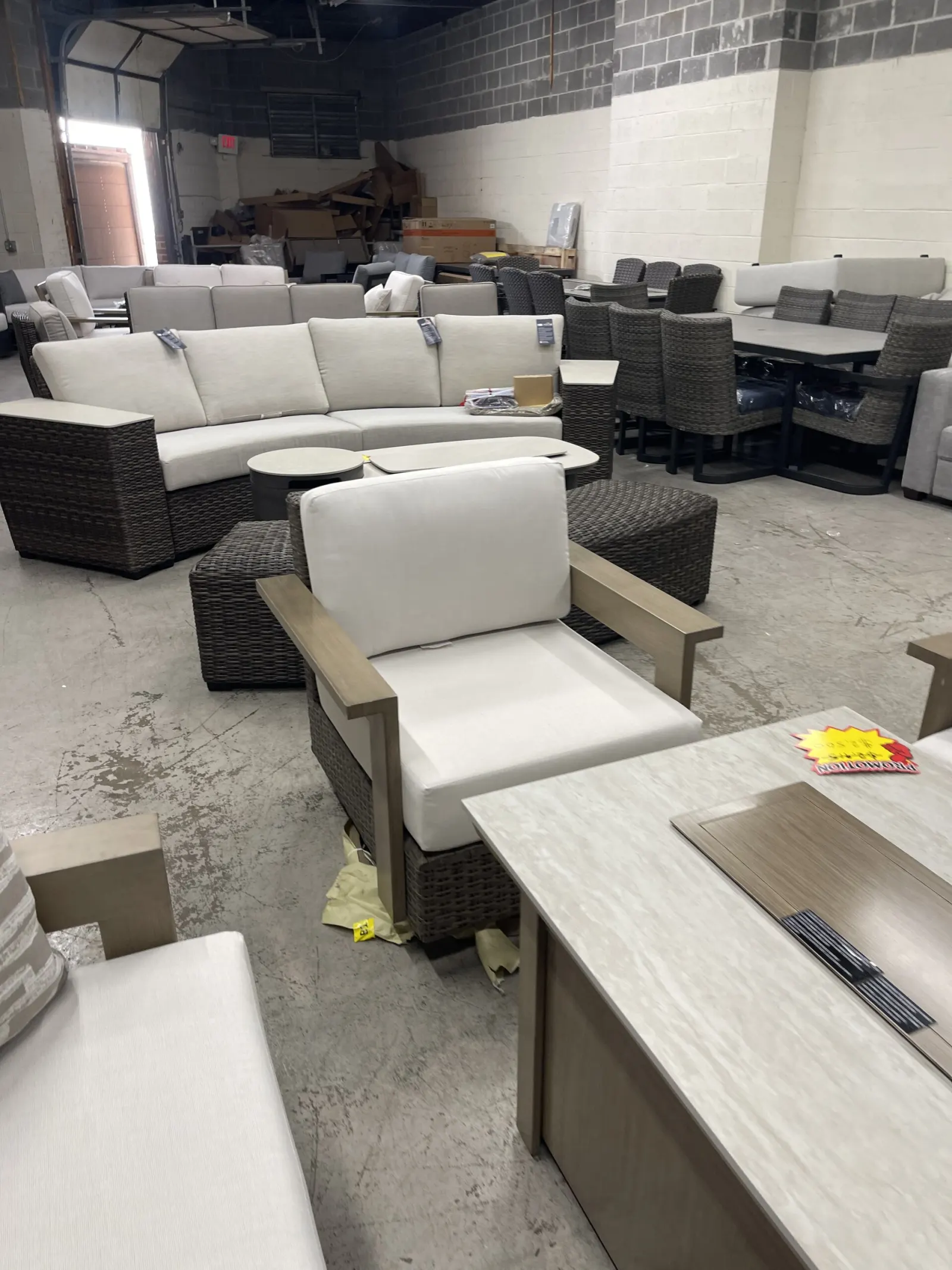 Agio Juniper 5-piece Outdoor Fire Seating Set - Image 7