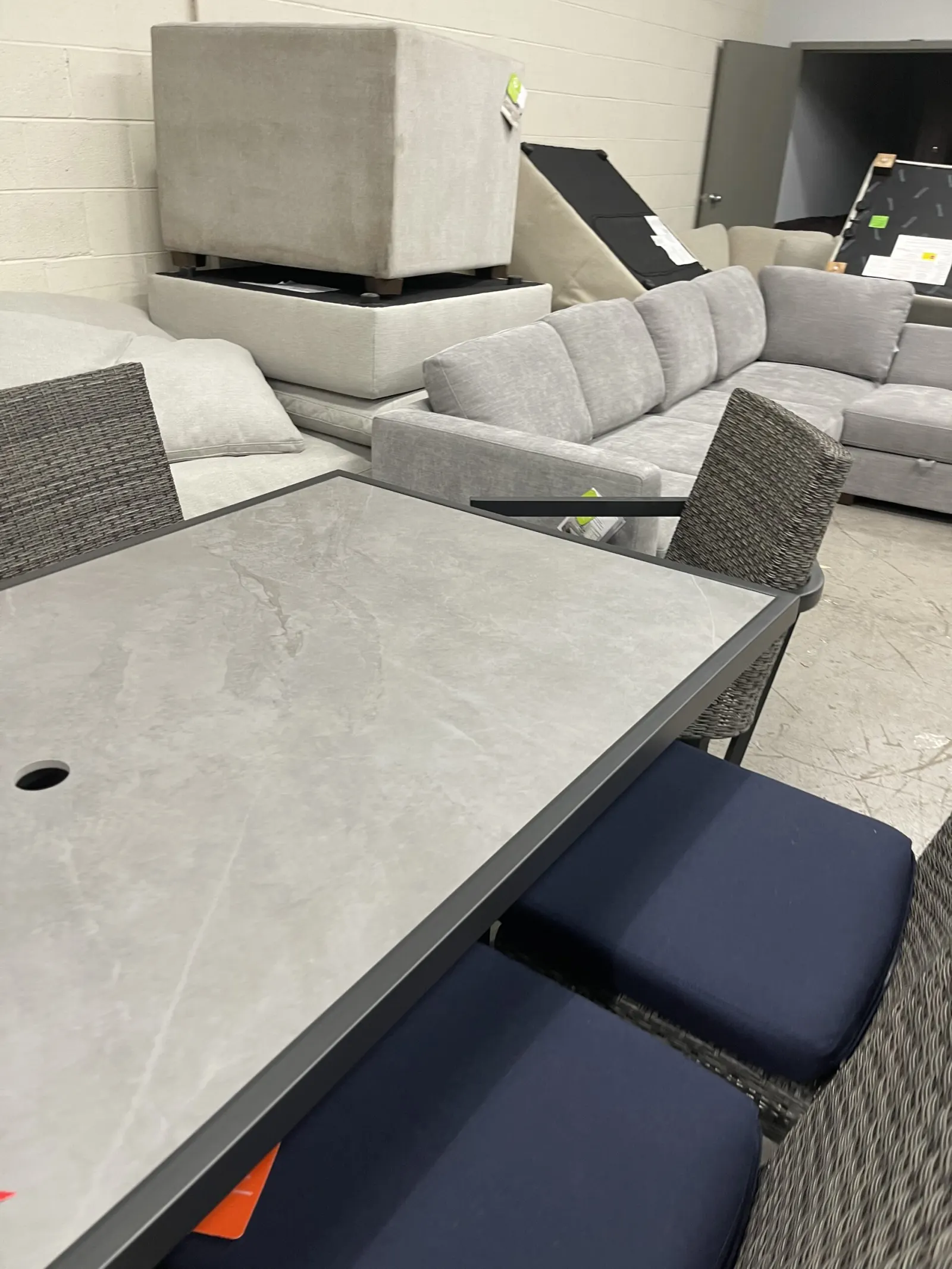 Agio Luna 9-piece Outdoor Patio Dining Set - Image 9