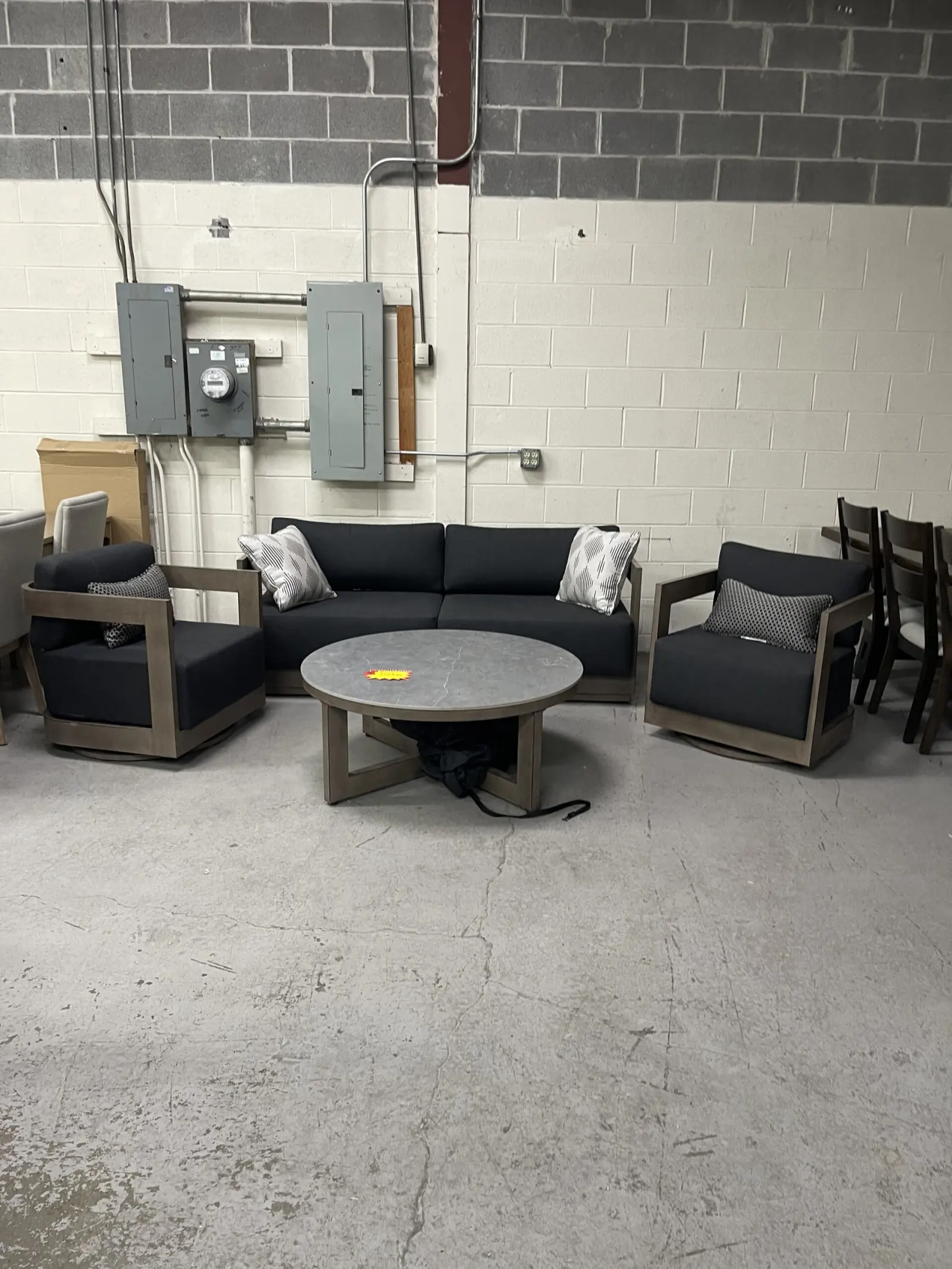 Agio Menorca 4-piece Outdoor Patio Deep Seating Set