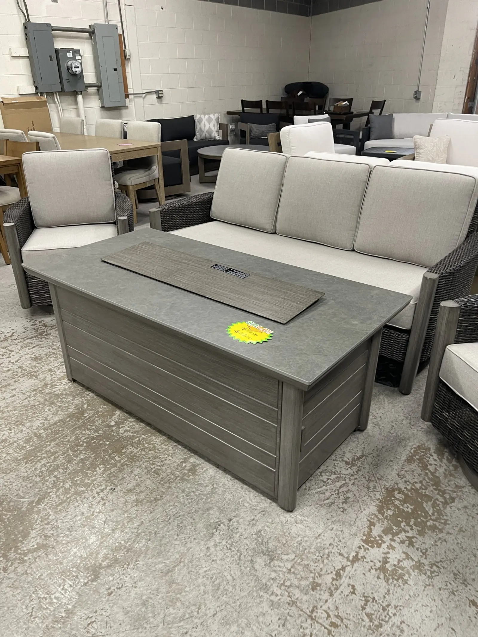 Agio Parkfield 4-piece Outdoor Fire Chat Set - Image 7