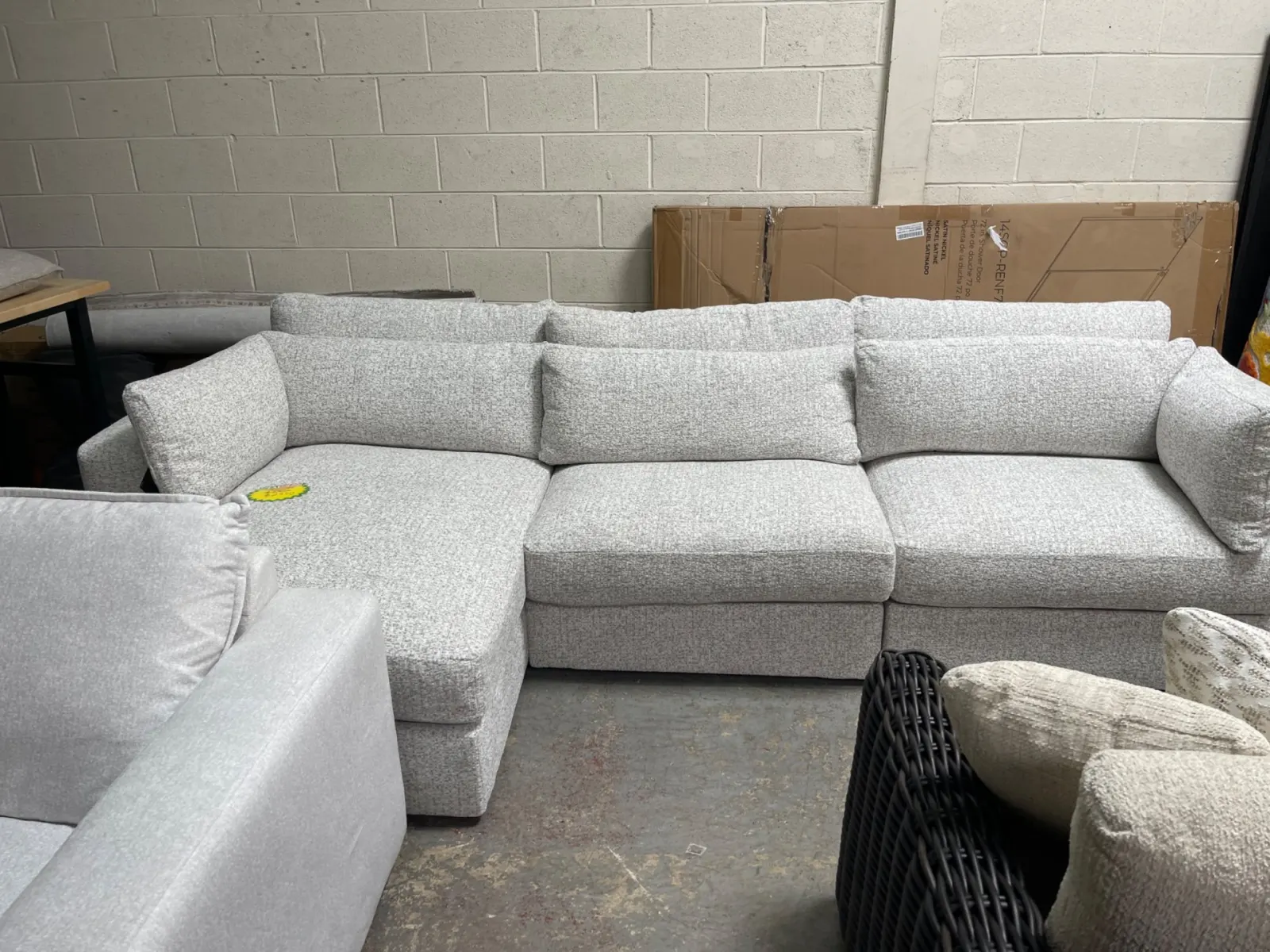 Ashbourne Estate 3-Piece Sectional Sofa