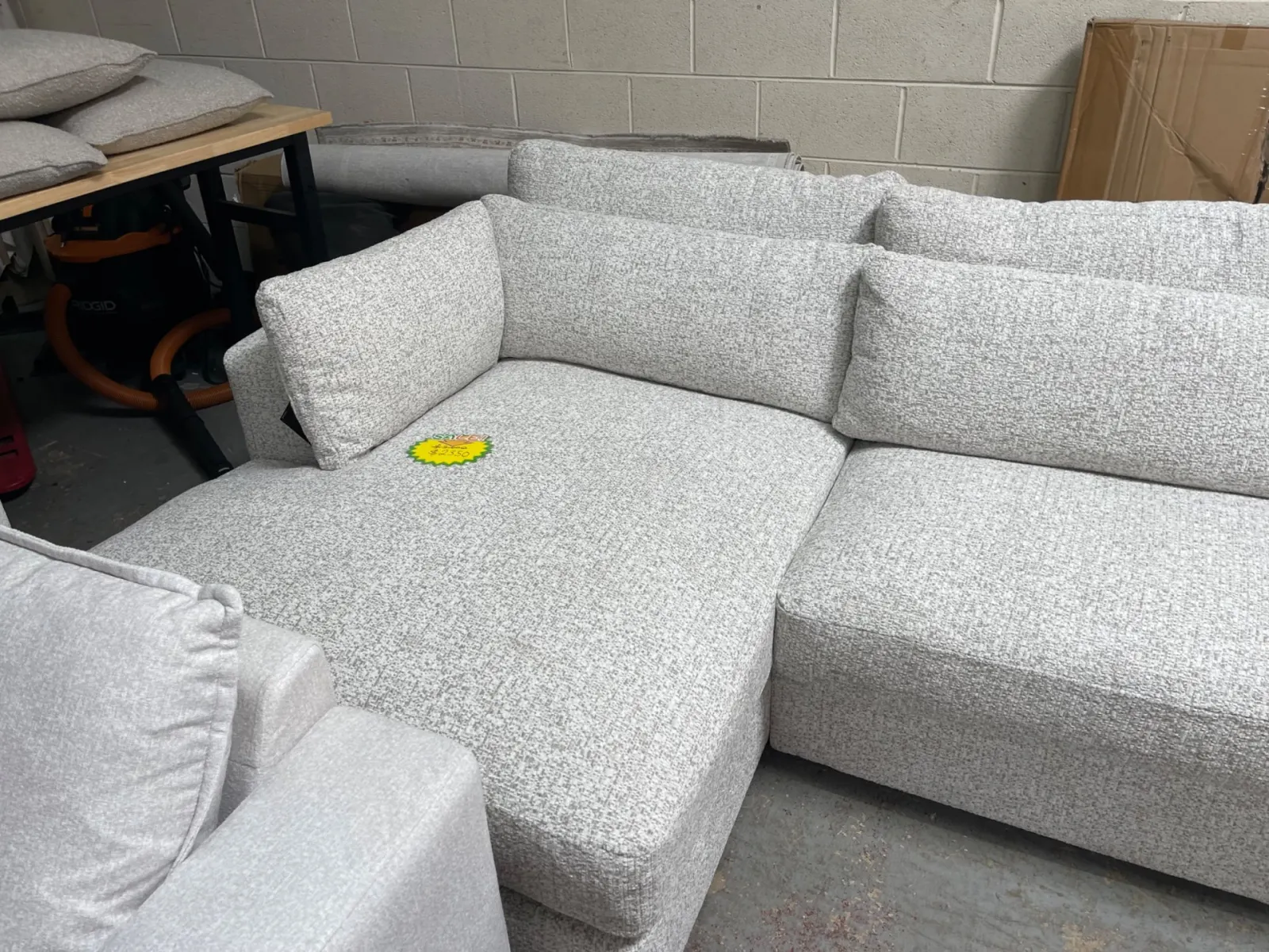 Ashbourne Estate 3-Piece Sectional Sofa - Image 2