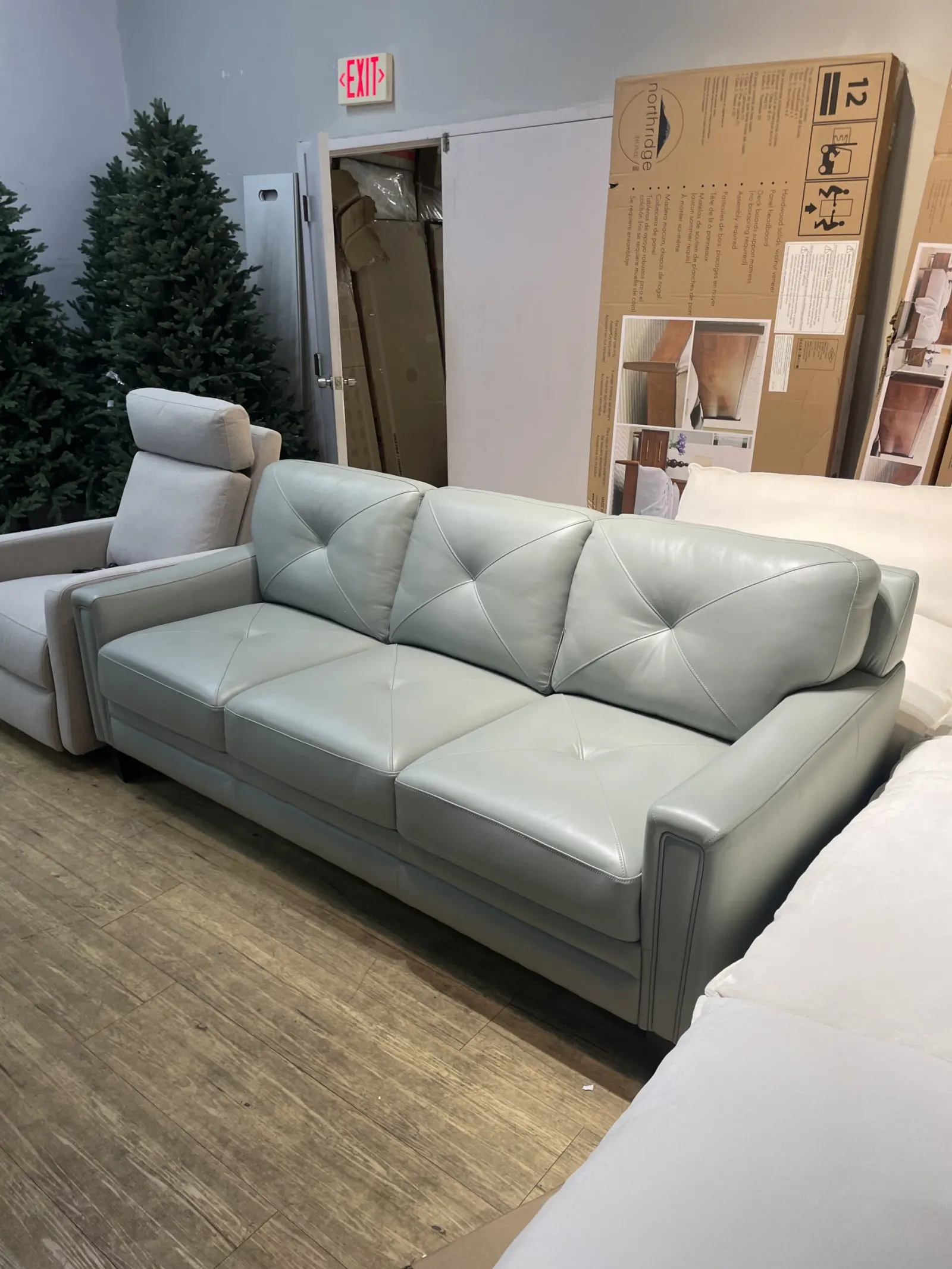 Atmore Leather Sofa