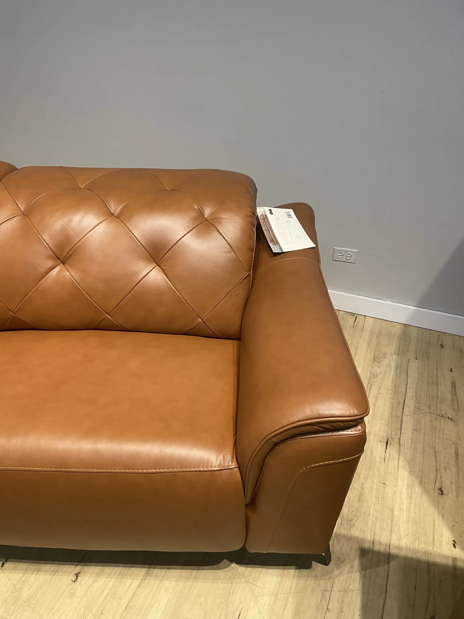 Carvel Leather Power Reclining Sofa With Power Headrest - Image 5