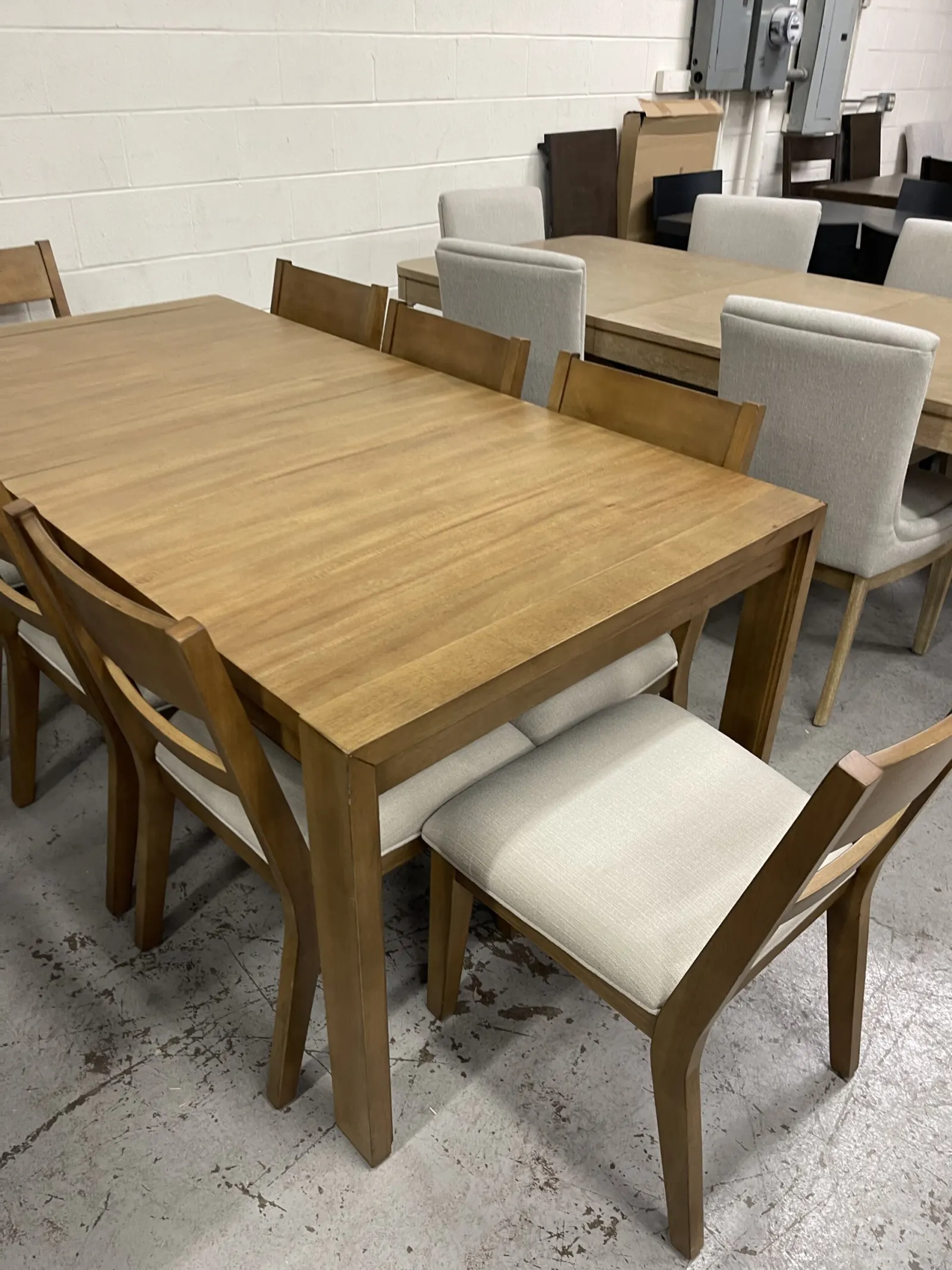 Clayton Dining Table And 8 Chairs - Image 2
