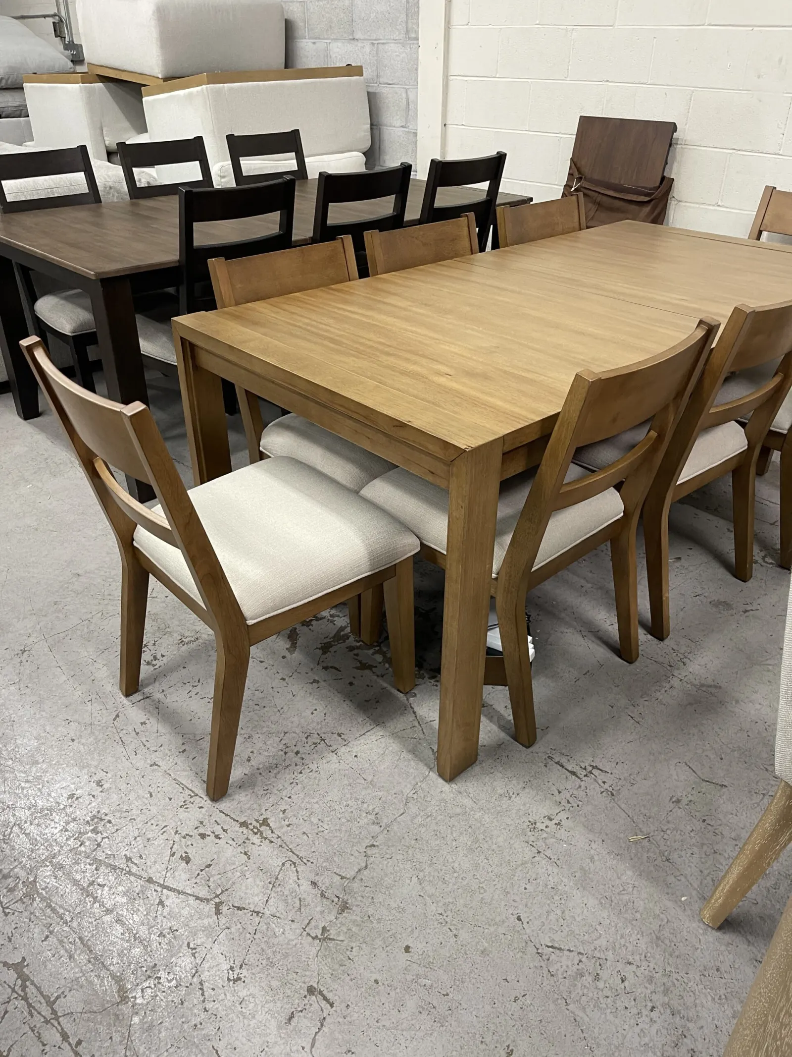 Clayton Dining Table And 8 Chairs - Image 5