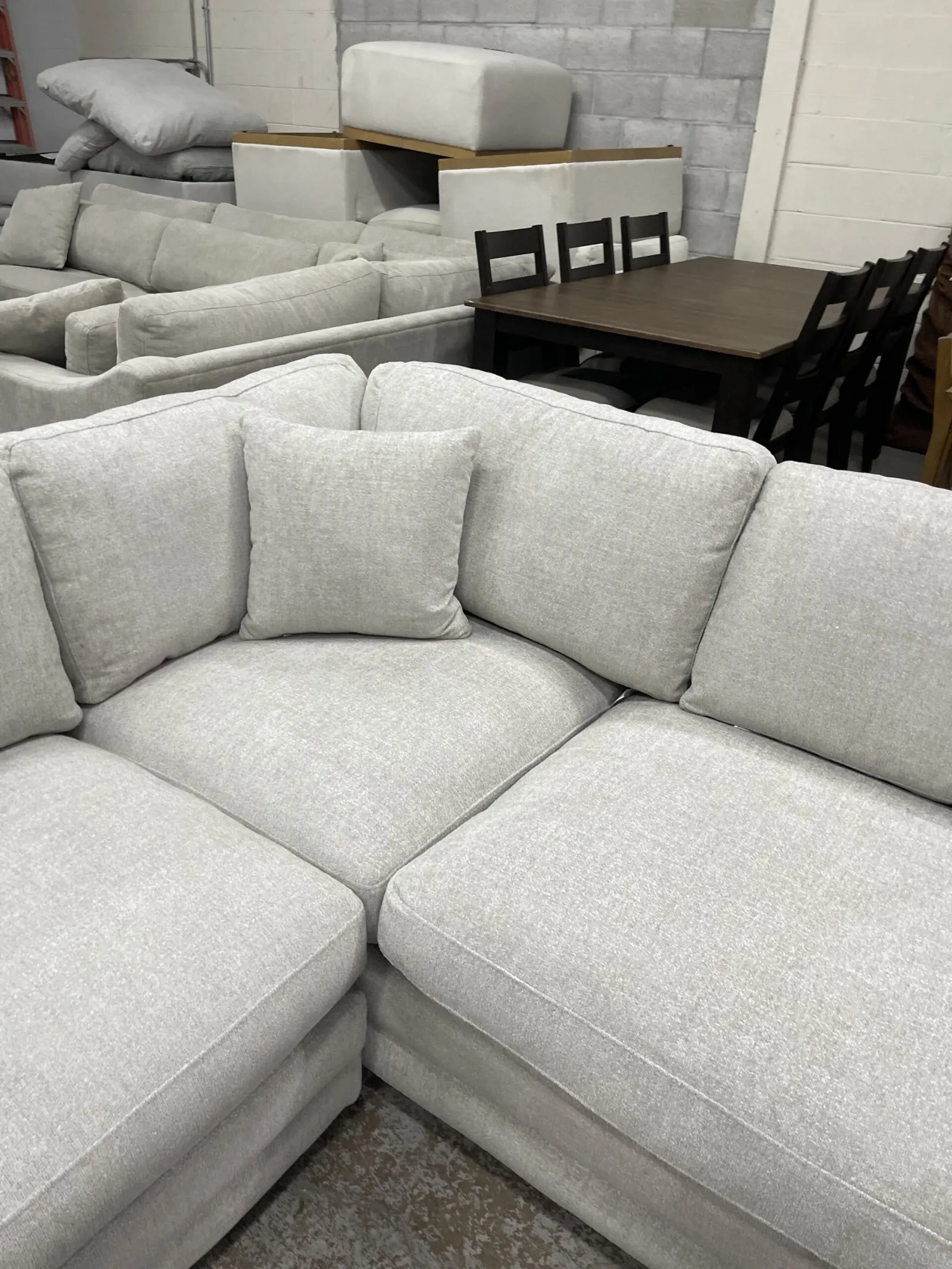 Derry Fabric Sectional - Photo 7