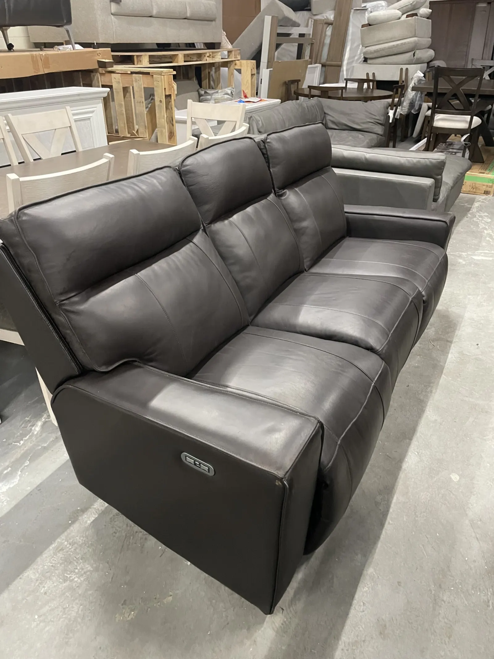 Kellan 3 Piece Leather Power Reclining Set - Image 2