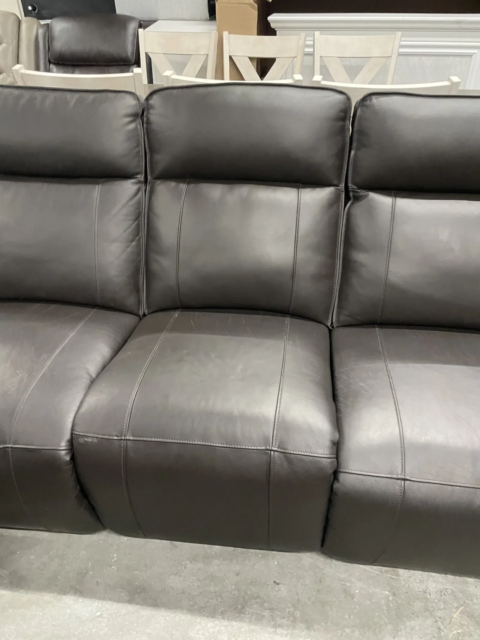 Kellan 3 Piece Leather Power Reclining Set - Image 9