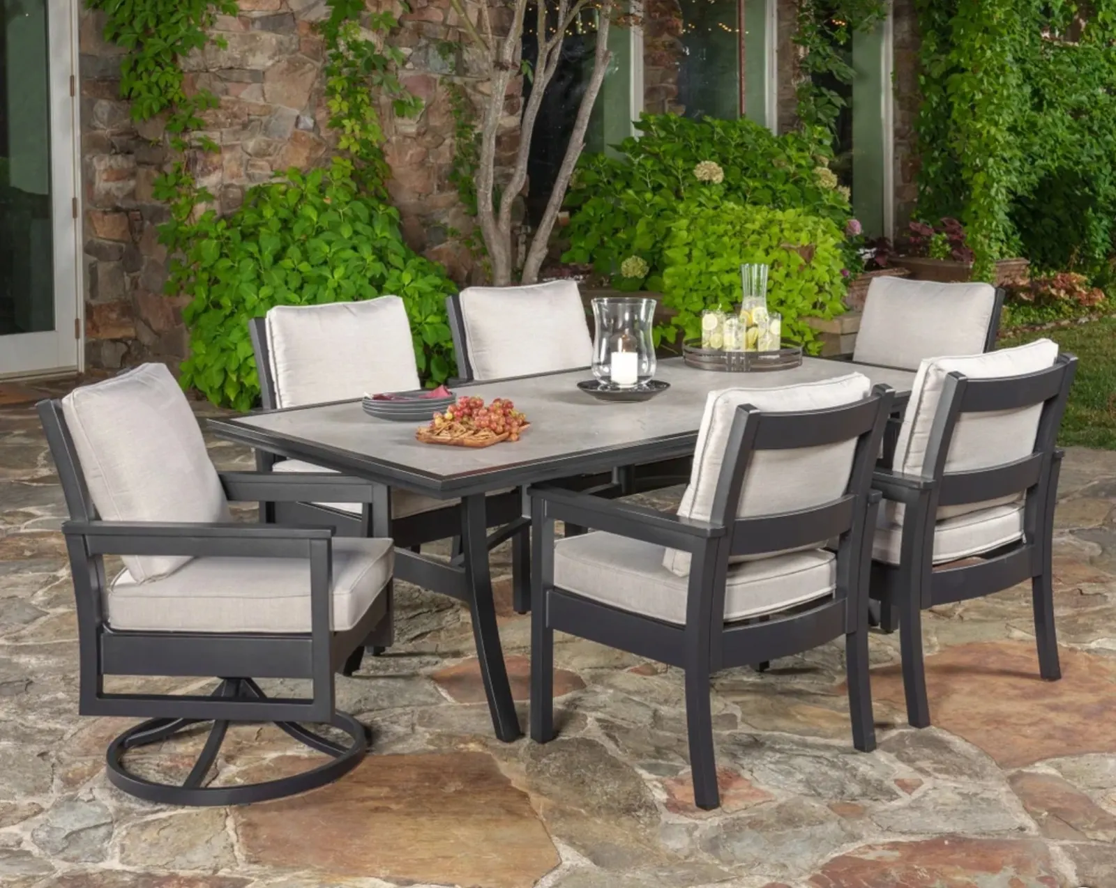SunVilla Fairchild 7-piece Outdoor Cushion Dining Set