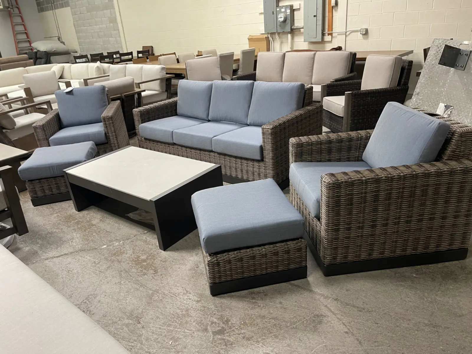 SunVilla Knox 6-piece Outdoor Patio Seating Set - Image 2
